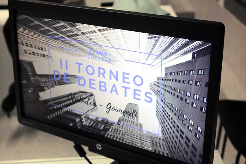II Debate Intercolegial Alumni College debate-alumni-college